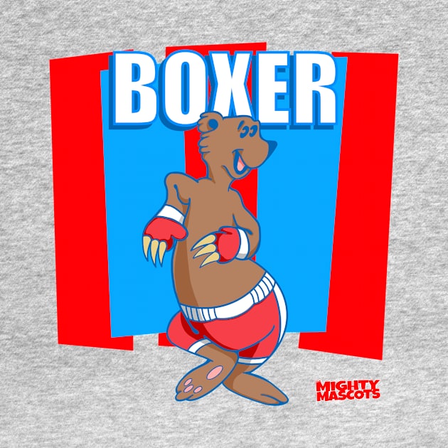 Boxer Bear by AmysBirdHouse